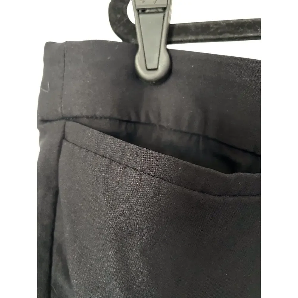 Lane Bryant‎ Shorts Womens Size 20 Black Rayon Blend High Rise Stretch Bermuda
